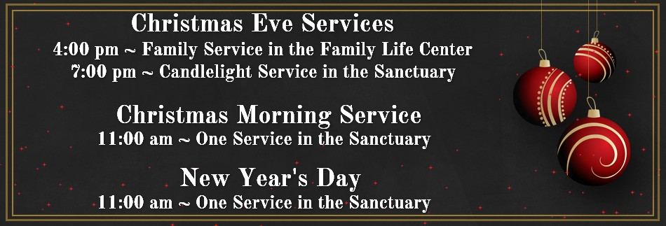 Peace Love and Joy Christmas Website Banner